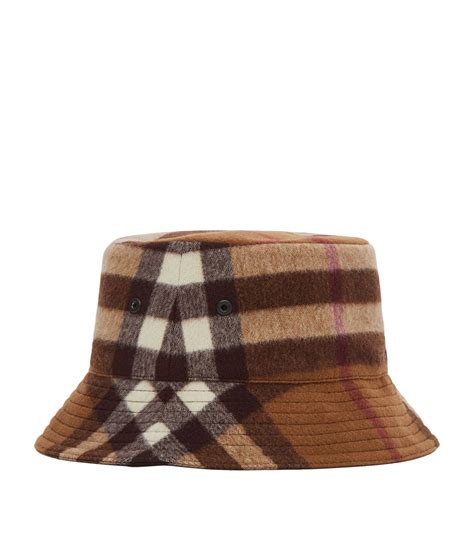 burberry men hat|burberry check wool bucket hat.